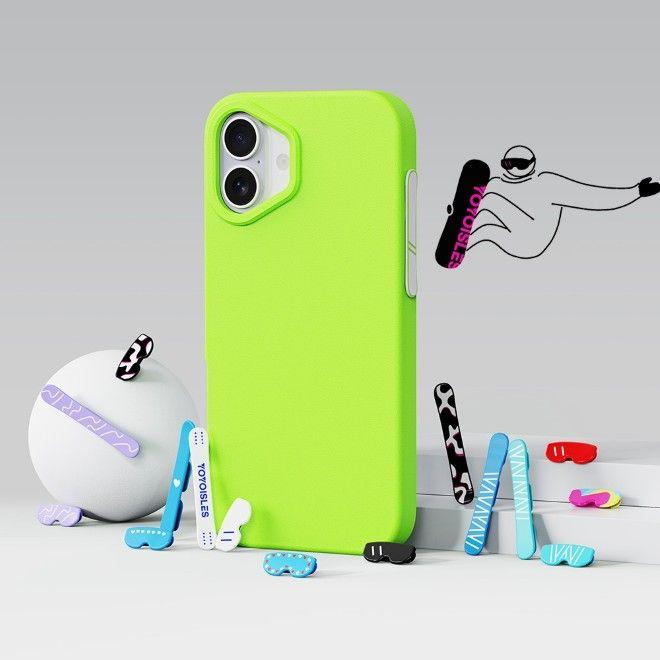 Actual product image Yoyoisles Air Tec Series EVA Softcase Hülle (Apple iPhone 16 Plus)