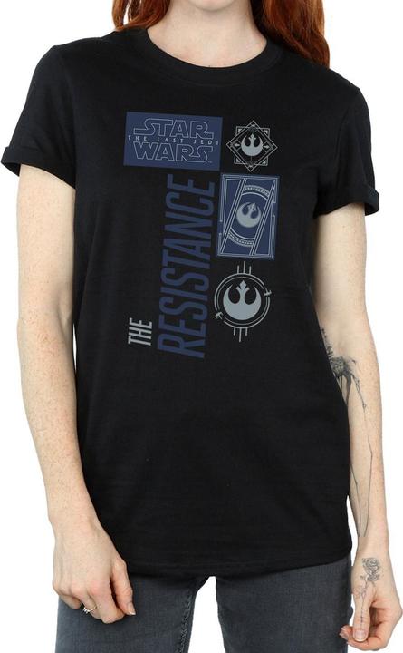 Immagine prodotto Star Wars The Last Jedi The Resistance Maglietta Ampia Donna (XL)