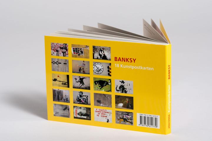 Actual product image Postcard Set Banksy (18 pcs.)