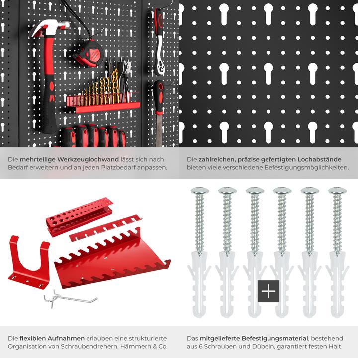 Image du produit tectake Panneau mural pour rangement d'outils