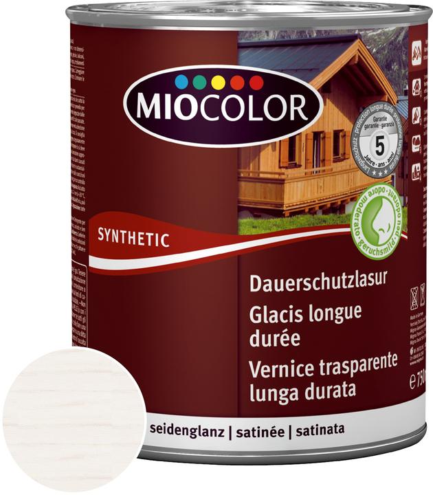 Miocolor Dauerschutzlasur (Bianco limetta, 0.75 l)