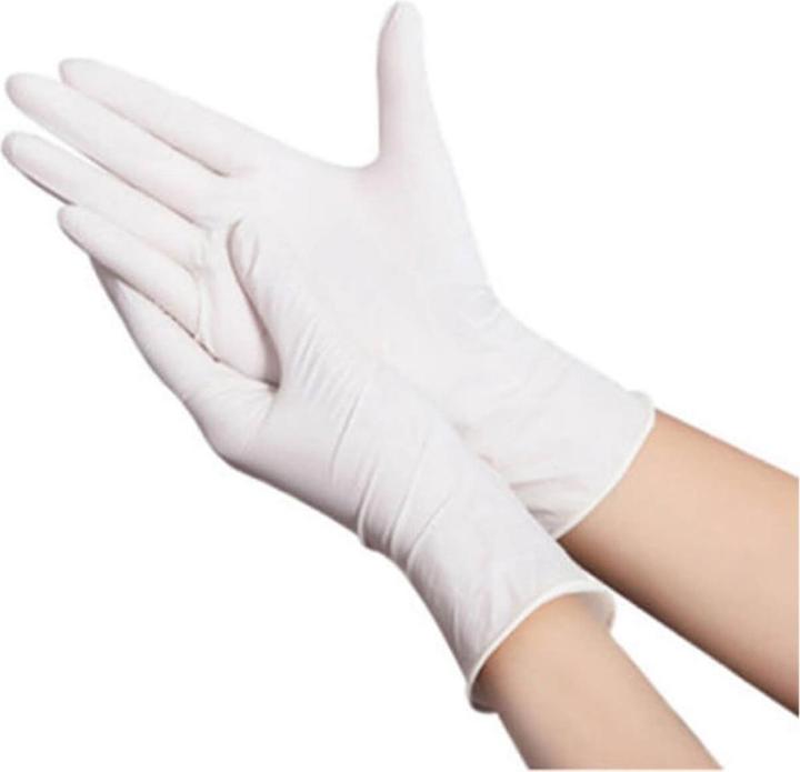 Produktbild MedBrun - Nitril Handschuhe Expert White (S)