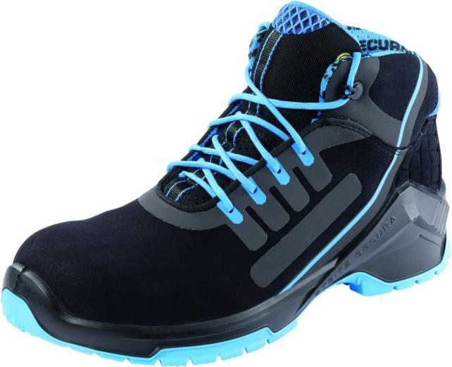 Produktbild Steitz Secura Schnürstiefel schwarz/blau VD PRO 1800 SF ESD, S3 NB, EU-Schuhgrösse: 40 (S3, 40)