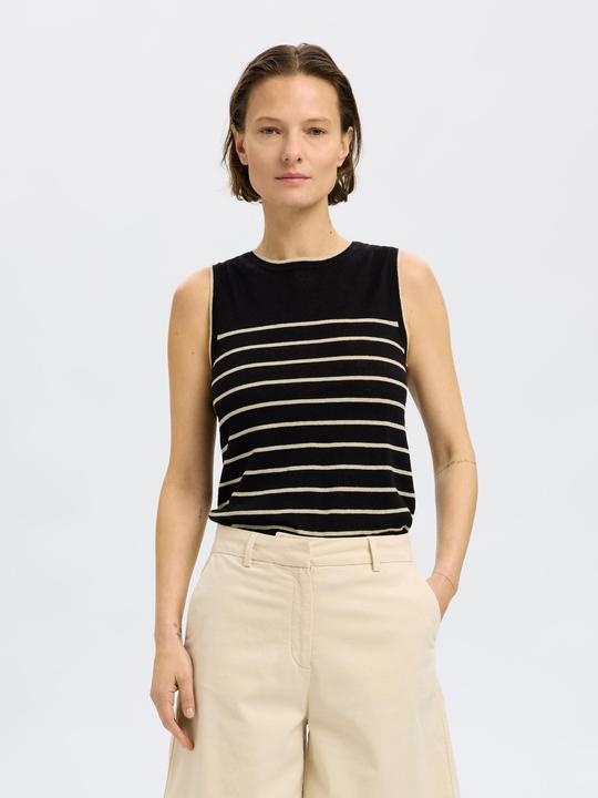 Produktbild Selected Femme Leinenmix Stricktop (L)