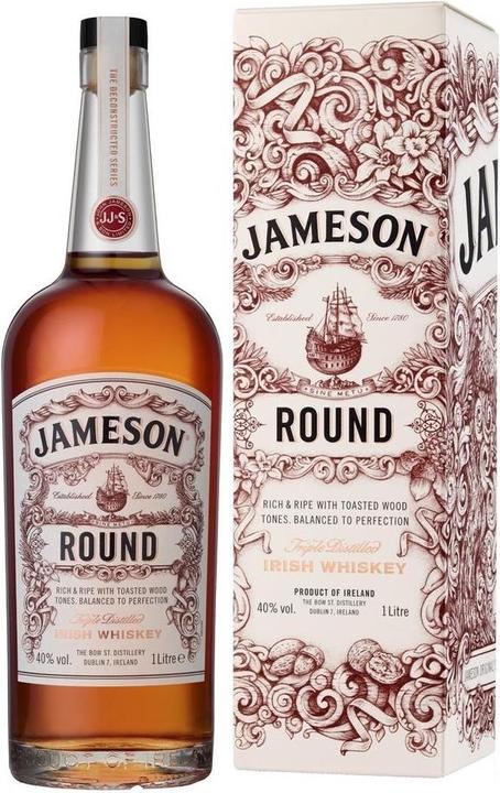 Produktbild Jameson ROUND The Deconstructed Series Irish Whisky mit Etui (Irish Whiskey, 1 x 100 cl)