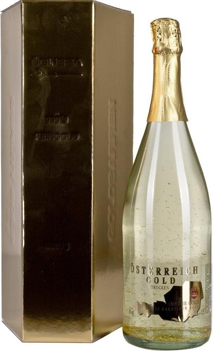 Immagine prodotto Österreich Gold Goldsekt Magnum con foglia d'oro 23 carati e custodia (1 x 150 cl)