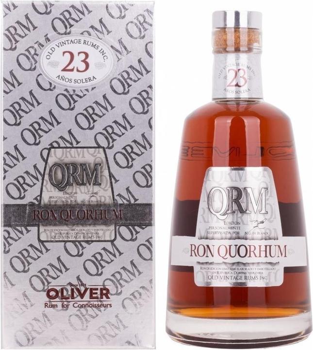 Actual product image Ron Quorhum Ron 23 Años Solera Rum with case (1 x 70 cl)
