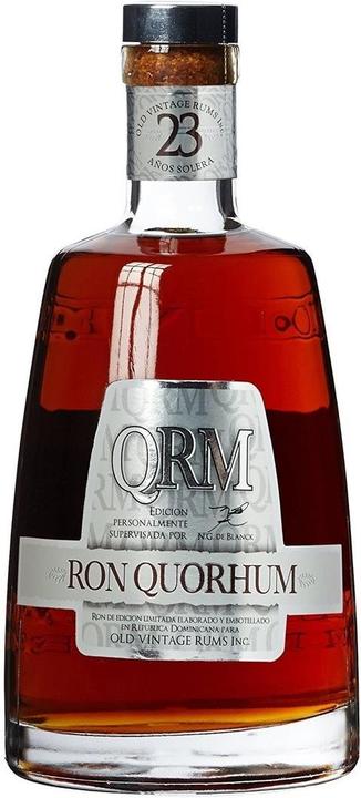 Actual product image Ron Quorhum Ron 23 Años Solera Rum with case (1 x 70 cl)