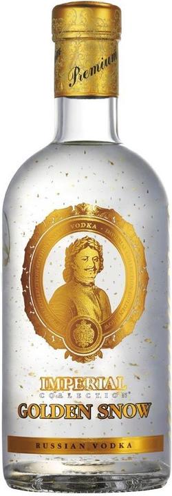 Produktbild Zarskaya Golden Snow Premium Vodka mit Goldflocken (1 x 70 cl)
