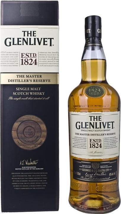 Actual product image The Glenlivet Master Distiller's Reserve 1824 (Single Malt, Scotch whisky, 1 x 100 cl)