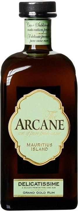 Actual product image Arcane Delicatissime Grand Gold Rum Mauritius Island with case (1 x 70 cl)