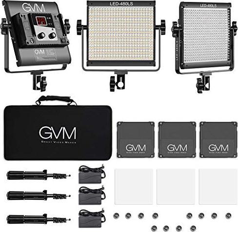 Image du produit GVM Lampes vidéo LED avec support (Lumière vidéo)