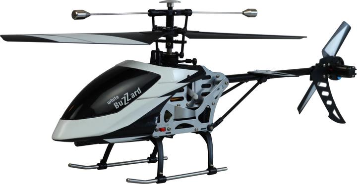 Actual product image Amewi Helicopter Buzzard V2, 4-channel, White RTF