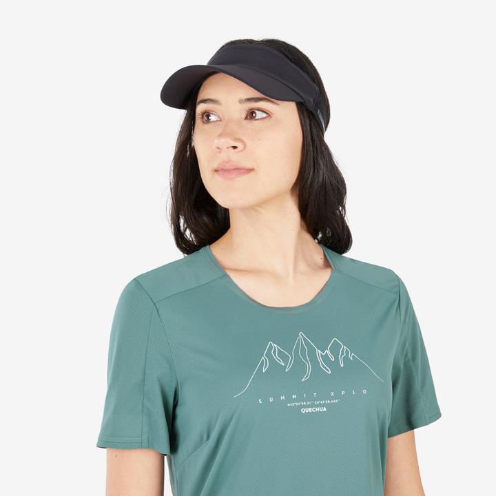 Image du produit Quechua T-shirt de randonnée femme manches courtes - MH500 (XS)