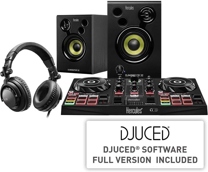Actual product image Hercules DJ Learning Kit