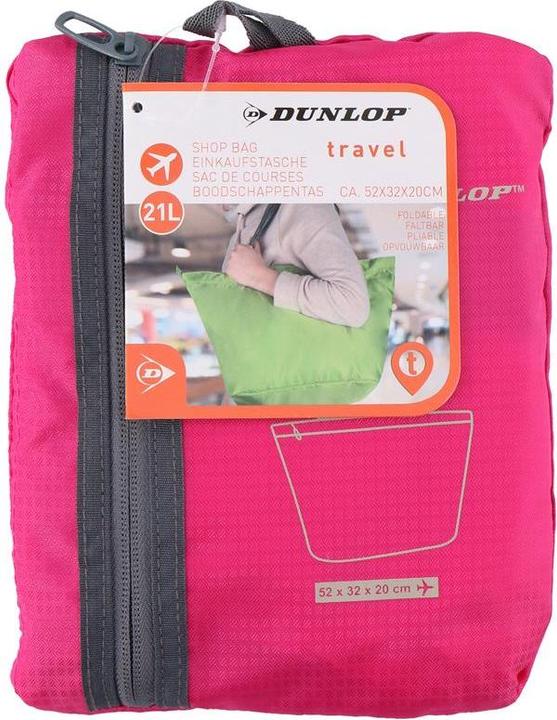 Dunlop - sac à provisions pliable (rose) (21 l)