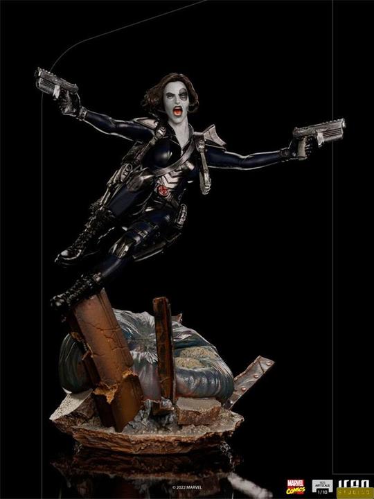 Actual product image Iron Studios Marvel Comics statuette 1/10 BDS Art Scale Domino (X-Men) 20 cm