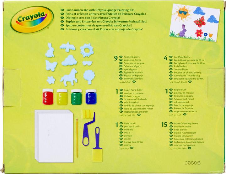 Produktbild Crayola Craft Set Malen mit Schwamm