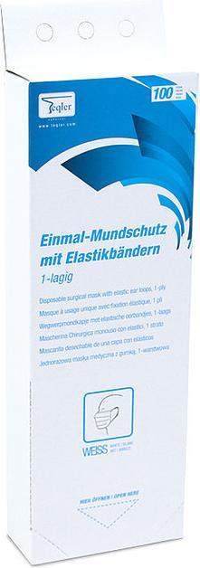Produktbild Teqler Einweg-Maske 1-lagig, 100 Stück (100 x)