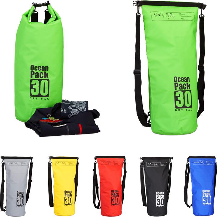 Actual product image Relaxdays 30 L Waterproof Dry Bag (30 l)