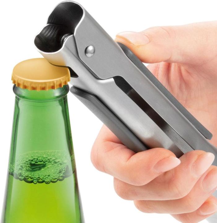 Produktbild Tescoma Grillzange aus Edelstahl, mit Verriegelung mit Silikon-Greifern, 34 cm