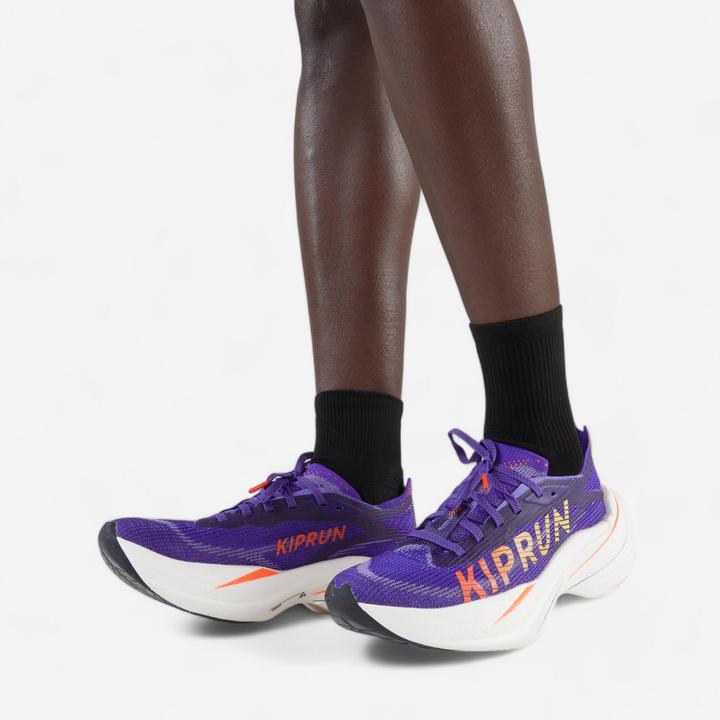 Actual product image Kiprun KD900X LD+ Women's Running Shoes with carbon plate - Purple (40)