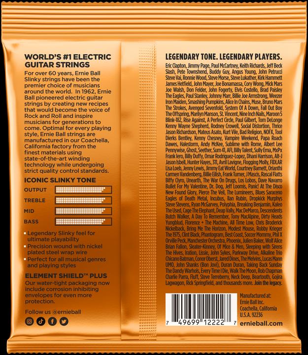 Produktbild Ernie Ball Hybrid Slinky (6 x, E-Gitarre, 0.05")