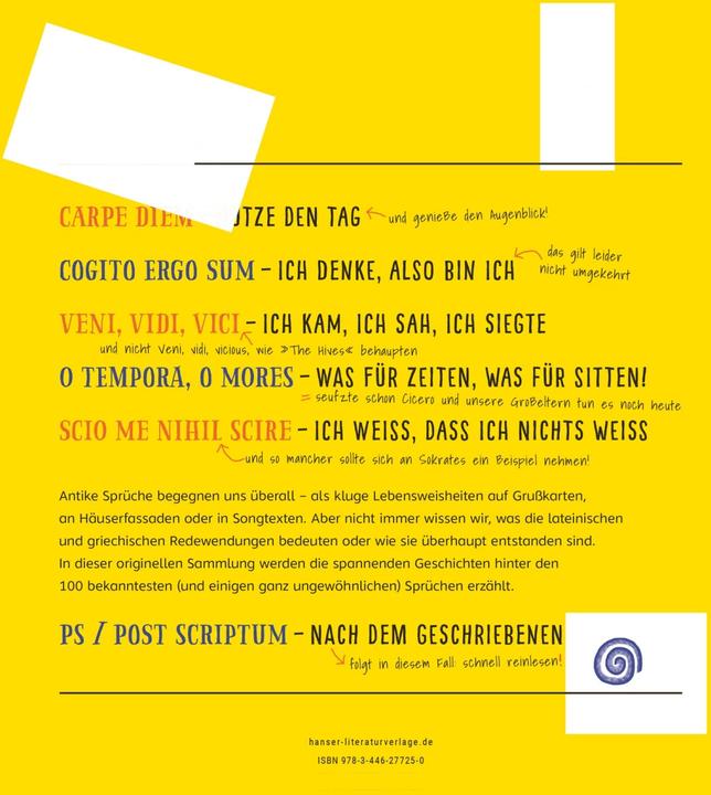 Produktbild Von Carpe Diem bis Post Scriptum (Deutsch, Zuzanna Kisielewska, Marta Kijowska, Małgorzata Nowak, Agata Dudek, 2023)