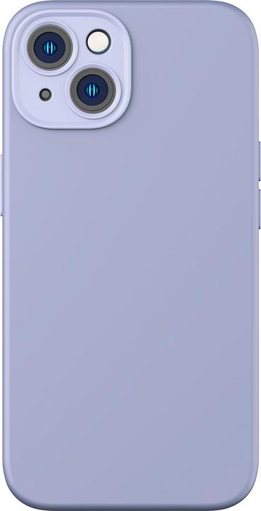 Produktbild Baseus Liquid Silica Gel Case for iPhone 14 Plus (lavender)+ tempered glass + cleaning kit (Apple iPhone 14 Plus)