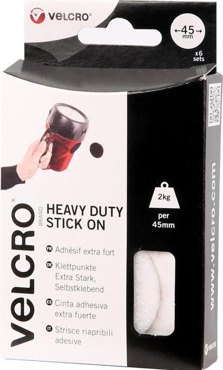 Produktbild Velcro brand Velcro runder Aufkleber (6erPack)