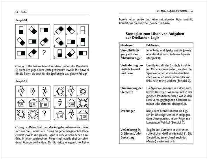 Immagine prodotto Der grosse IQ-Trainer. Das Übungsbuch mit über 500 Aufgaben und Lösungen (Tedesco, Irina Bosley, 2023)