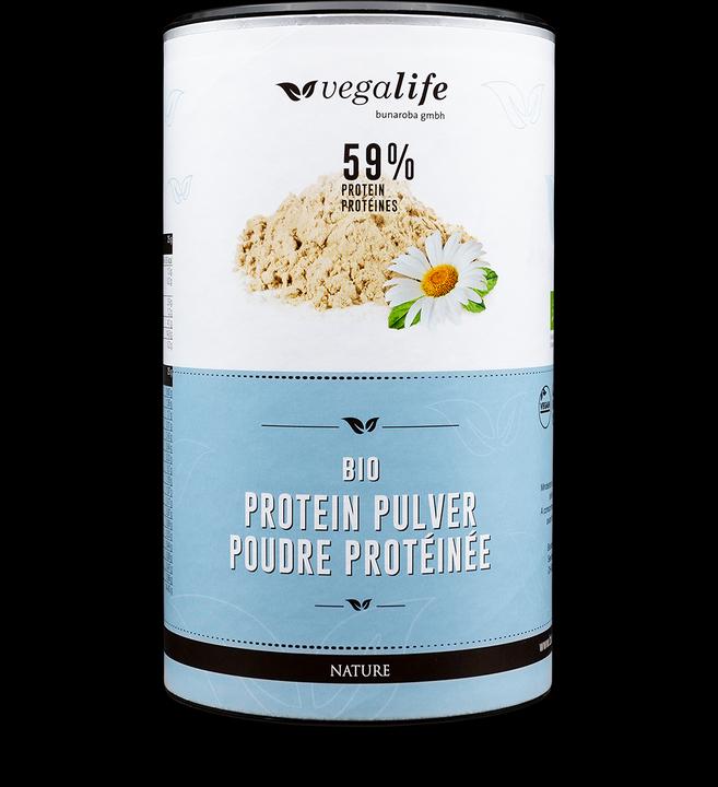 Immagine prodotto vegalife Protein Pulver Natur (Neutro, Sostituto dei pasti o muesli, Frullato sportivo, leggermente nocciola, 1 pz., 450 g)