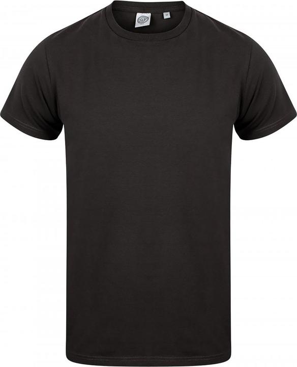 Immagine prodotto Skinni Fit T-shirt Feel Good elasticizzata con scollo a V e maniche corte (XL)