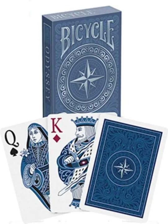 Actual product image Bicycle Odyssey cards (English)