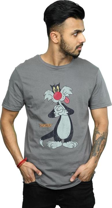 Produktbild Looney Tunes Sylvester Distressed TShirt (XXL)