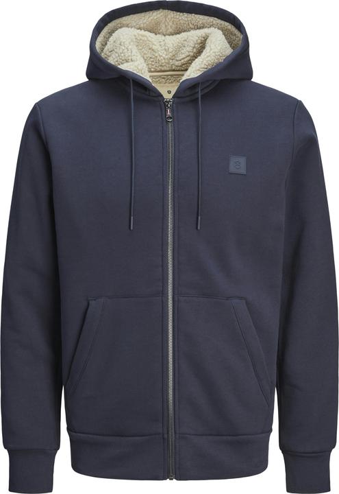 Jack & Jones Plus Einfarbig Kapuzenjacke Kapuzenjacke (6XL)