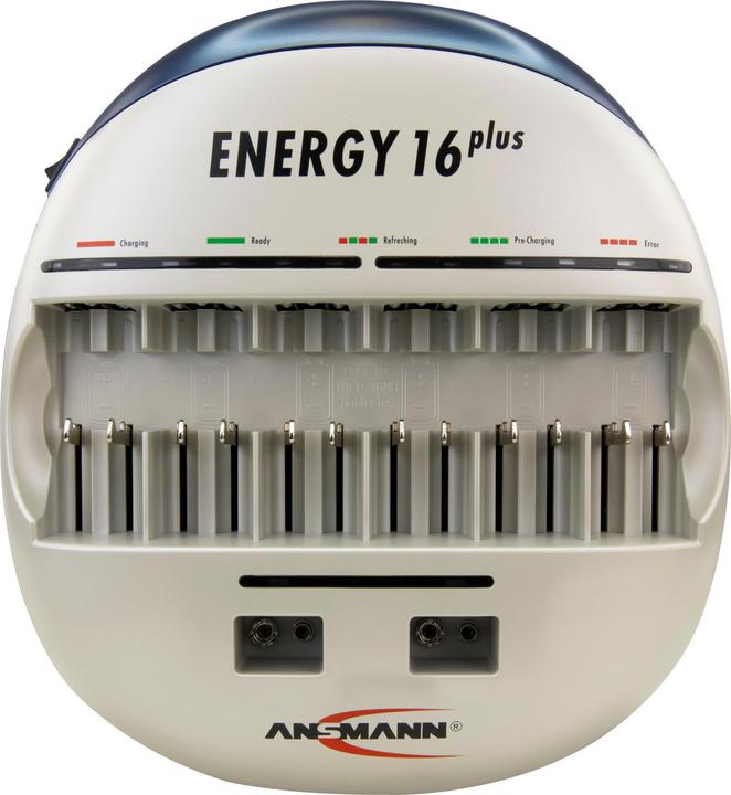 Image du produit Ansmann Énergie 16 Plus (1 pcs, C, D, AA, AAA, 9V Block, Chargeurs sans batterie)