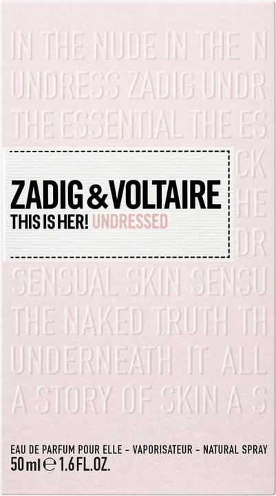 Produktbild Zadig & Voltaire Undressed Eau de Parfum (Eau de Parfum, 50 ml)
