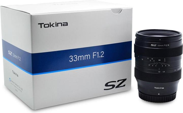 Actual product image Tokina SZ 33mm f/1.2 MF Fujifilm X-Mount (Fujifilm X, APS-C / DX)