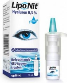 Produktbild Lipo Nit LipoNit Augentropfen GEL 0.3% (10 ml, Lipo Nit Augentropfen Gel 0.3%)