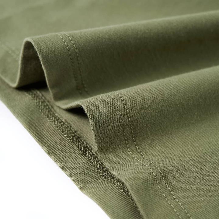 Produktbild VidaXL Kinder-Langarmshirt Khaki 104,Material: 95 % Baumwolle. 5 (104)