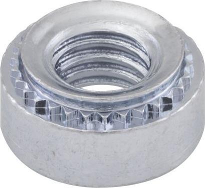Produktbild Marktech Einpressmutter Einpressbefestiger M4 für Bleche bis 2 mm, Stahl verzinkt (M4)