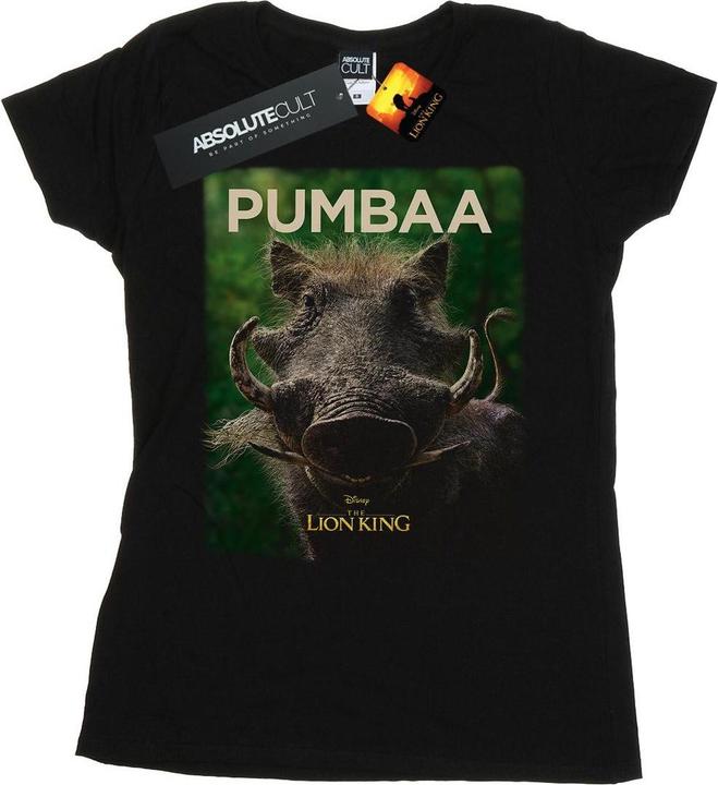 Image du produit Disney - T-shirt THE LION KING MOVIE PUMBAA POSTER - Femme (XXL)