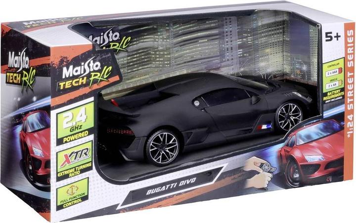 Actual product image Maisto Tech 581515-1 Bugatti Divo 1:24 RC Entry Level Model Car Electric Sports Car