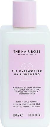 Immagine prodotto The Hair Boss THE HAIR BOSS di Lisa Shepherd Lo shampoo per capelli sfibrati głęboko odżywczy szampon do włosów (300 ml, Shampoo liquido)