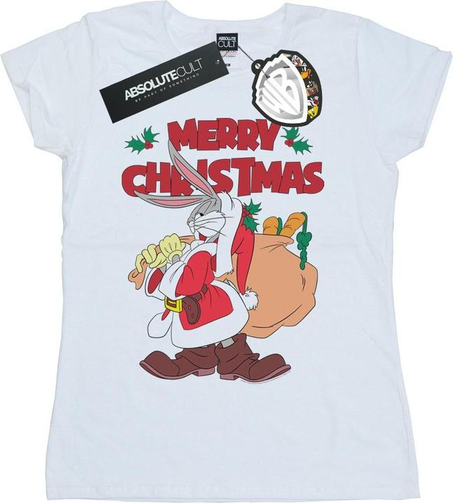 Image du produit Looney Tunes - T-shirt SANTA BUGS BUNNY - Femme (XXL)