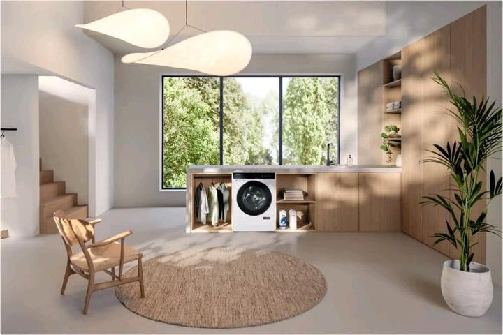 Actual product image Miele WQ 1200 WPS Nova Edition W2 Waschmaschine Frontlader Lotosweiss 12698680 (9 kg, Right)