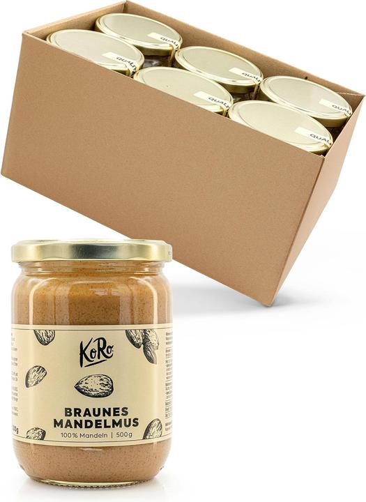 Actual product image KoRo Almond butter made from unpeeled and roasted almond kernels (3000 g)