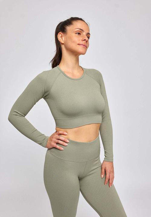 Immagine prodotto Snocks Camicia sportiva a coste a manica lunga da donna (L)