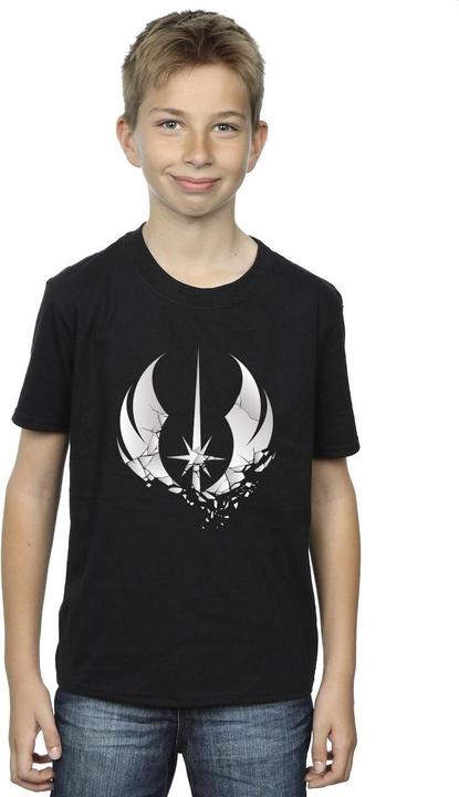Actual product image Star Wars Boys Obi-Wan Kenobi Order Fractured T-Shirt (152, 158)